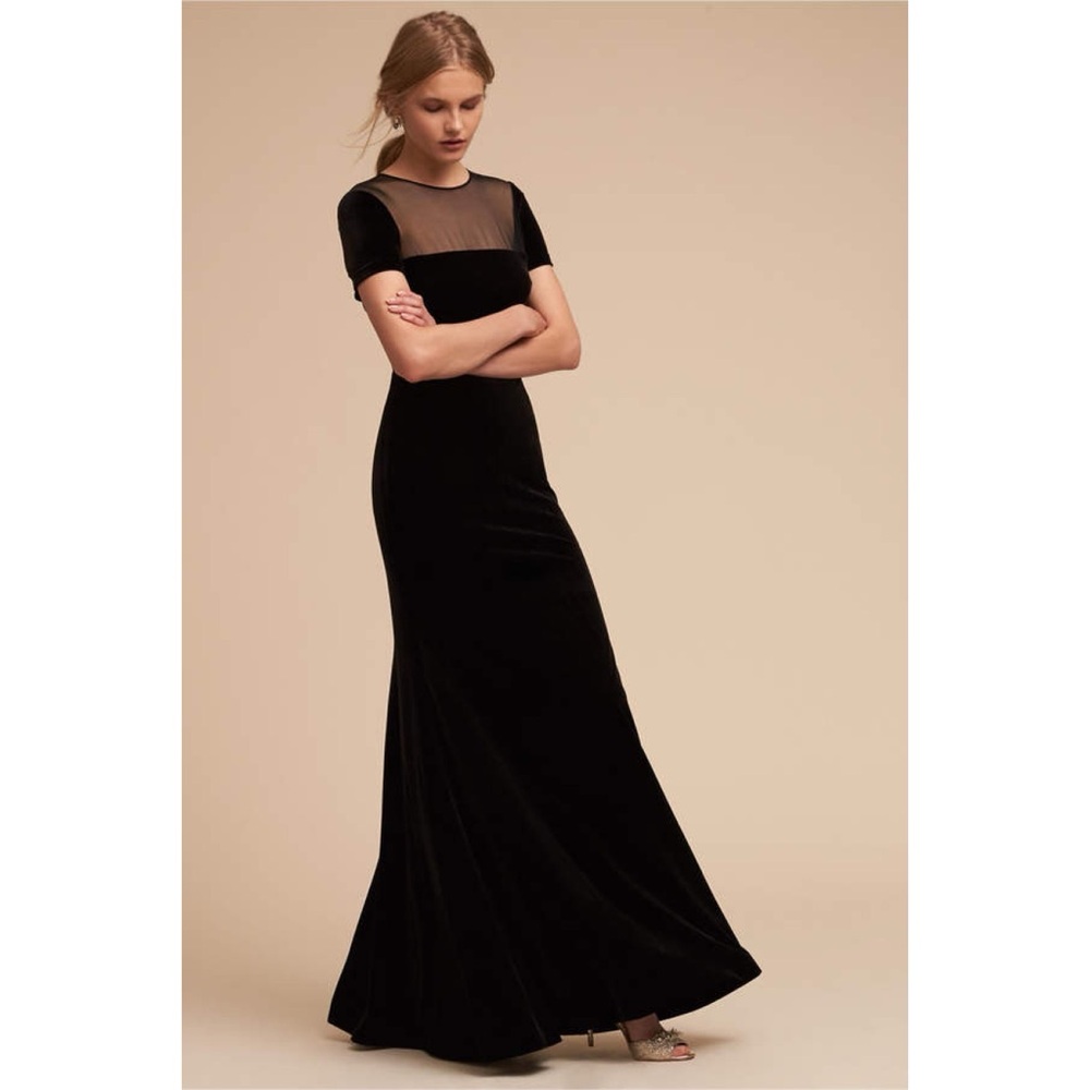 BHLDN Katia Green Dress Size 4